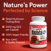 Nutridom Nutridom Reishi Mushroom CapsulesC 4000 mg Daily (2000 mg