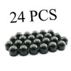 Pro Bamboo Kitchen 24PCS Bolt Nut Protection Cap Black Hexagon
