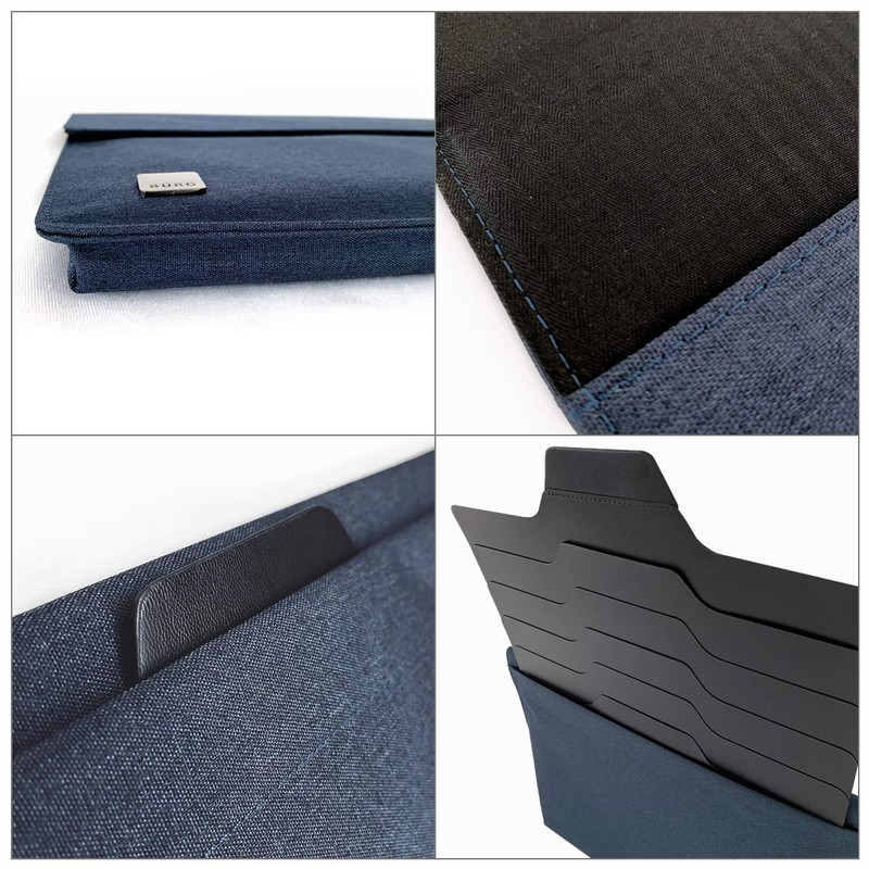 Document Case, Document File Storage Case, A4 Size, Portable, Hard