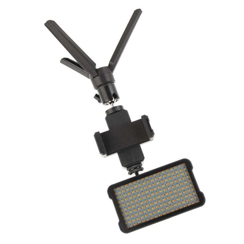 Clamp/Holder Fill Video Light, Video Light for Camera Caliber 52mm