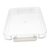 DOITOOL Transparent Document Organizer Portable Storage Box for Certificates Cards