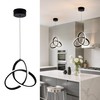 MAYNA Modern Spiral Led Pendant Light, 4000K Natural White Pendant