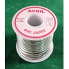 Avril 50/50 Premium Solder for Stained Glass 1 Pound Spool, 1/8" Diameter, 50% tin 50% Lead - Made in USA!