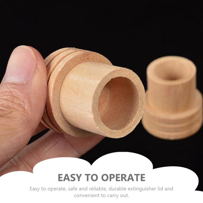 Outanaya 20Pcs Moxa Extinguisher Roller Stick Holder Durable Moxa Accessories