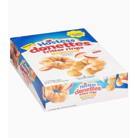 Hostess  New Hostess Donettes Apple Cinnamon Donuts Pastries Fritter Rings 20.7oz