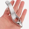 Luxshiny 2-Pack High Heel Shoe Shaped Bottle Opener Compact Beer