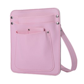 Honesty Mouth Gardening Pouch, Scissor Case, Pruning Scissors, Case, Holder, Pouch, Stylish, Waist Bag, For Florists, Gardening, Gardening, Work, PU Leather, Florist Case (Pink)