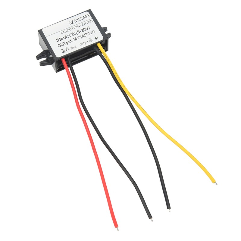 DC to DC 12V 9‑20V to 24V3A Boost Converter Waterproof