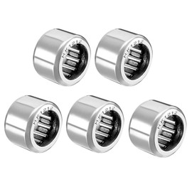 sourcing map HK1212 Drawn Shells Needle Bearings 12 mm Bore Diameter 18 mm OD 12 mm Width DE de Pack of 5