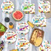 CHUNNIN 96Pcs End of School Party Paper Plates and Napkins