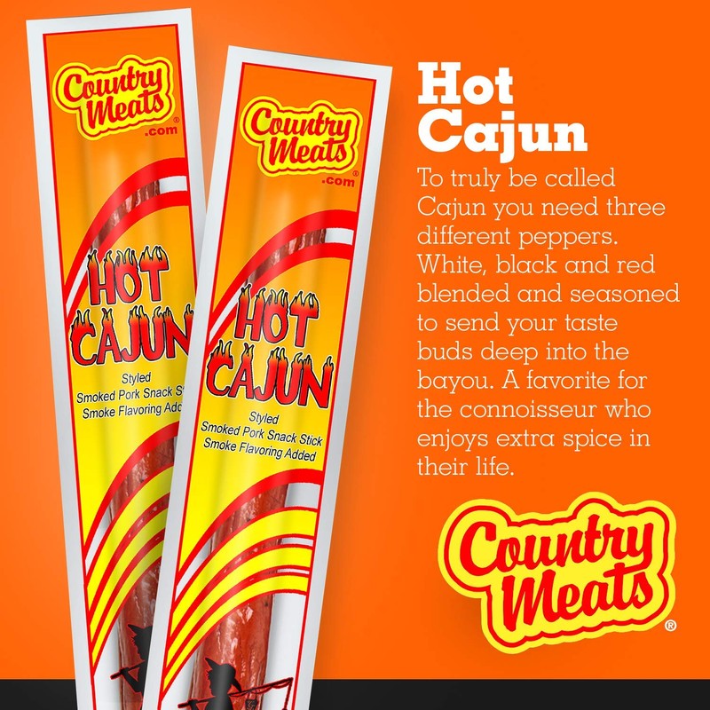 Country Meats, Meat Sticks, 0 Trans Fat, USDA Certified, Good