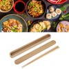 Reusable Wooden Chopsticks Portable Tableware Gift Set Kitchen Utensils for