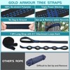 Camping Hammock Portable Nylon Hammocks with Tree Straps Single Lightweigtht