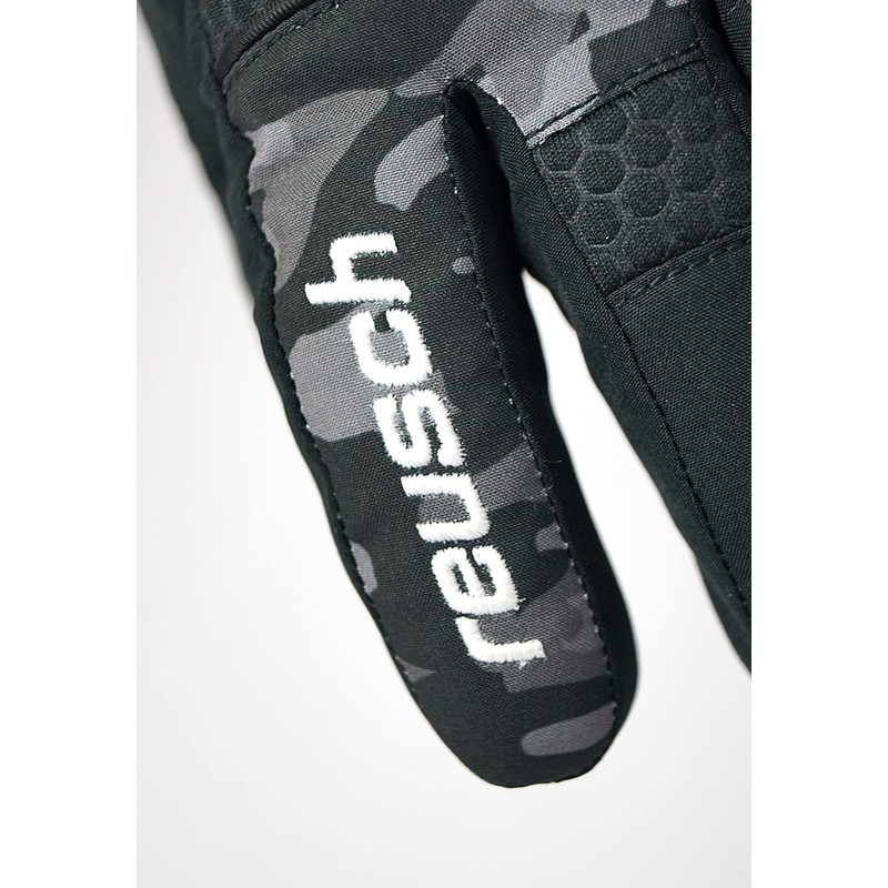 Reusch Connor R-TEX XT Junior 5570 Unisex Finger Gloves, Dark