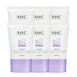 Gita AHC 마스터즈 멜라 프로텍트 워터풀 선크림 40ml 6개 AHC Masters Melaw Protect Waterful Sun Cream 40ml 6 Pieces
