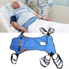 Patient Full Body Lift Sling Royalblue Head Support Toileting Transfer