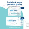 WaterWipes Sensitive+ On The Go Wipes, 3-In-1 Cleans, Cares, Protects,