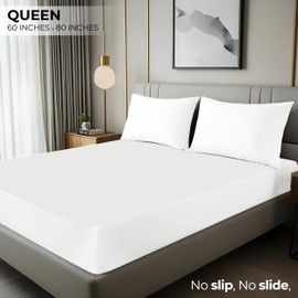 Utopia Bedding Queen Fitted Sheet - Bottom Sheet - Deep Pocket - Soft Microfiber - Shrinkage and Fade Resistant - Easy Care -1 Fitted Sheet Only (White)
