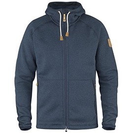 Fjallraven Ovik Fleece Hoodie - Men's Navy X-Large
