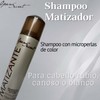 Shampoo Matizador de Cabello - Shampoo Matizante Morado con Micro