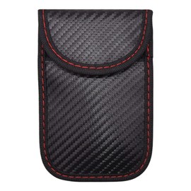 Faraday Bag Anti-Theft Faraday Bag for Car Keys RFID Signal Blocking Anti-Theft Hacking Protection Bag for Keyless Car 1pcs