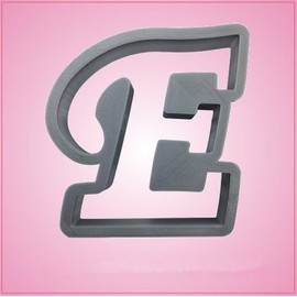 Cursive Letter E Cookie Cutter