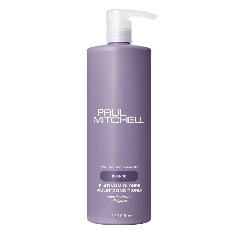 Paul Mitchell Platinum Blonde Acondicionador Violeta, Elimina Tonos Cobrizos y