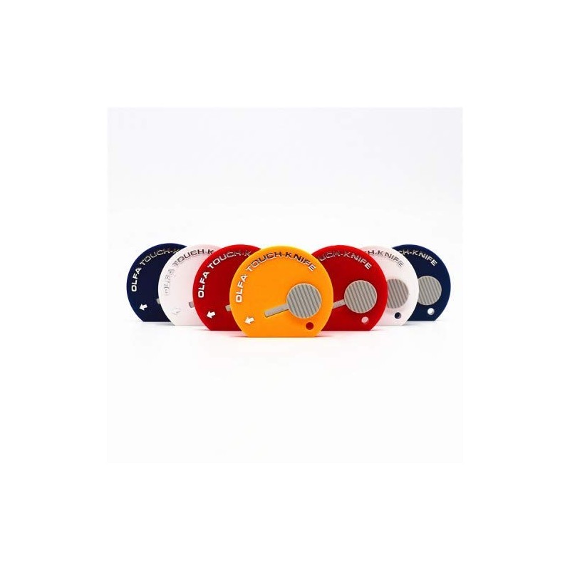 Olfa Touch Knife Assorted Each [ Pack of 4 ]