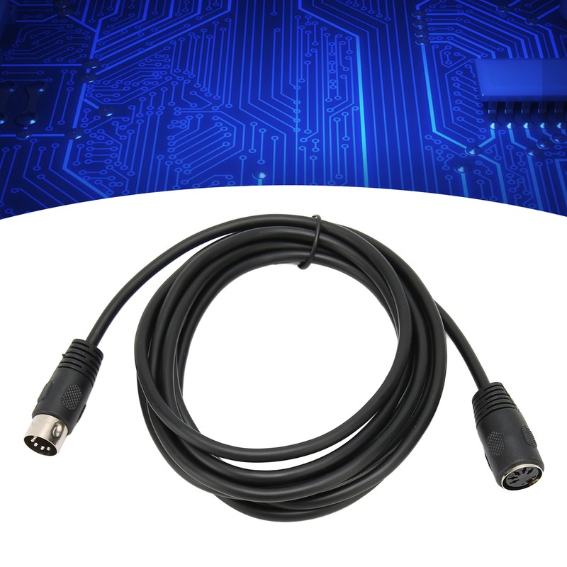 5 Pin MIDI Keyboard Extension Cable Stable DIN Male to