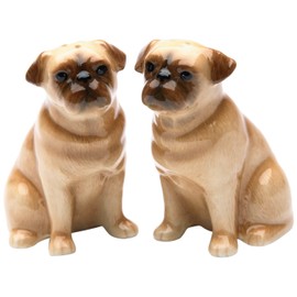 StealStreet SS-CG-20882, 3.38 Inch Painted Kitchenware Pug Dog Pair Salt and Pepper Shaker Set
