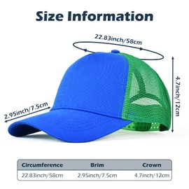 5 Pack Sublimation Blank Trucker Hats, Mesh Baseball Caps Bulk for DIY Crafting, Custom Heat Press, Adjustable Snapback Plain Hat for Men Women (Camo Set)