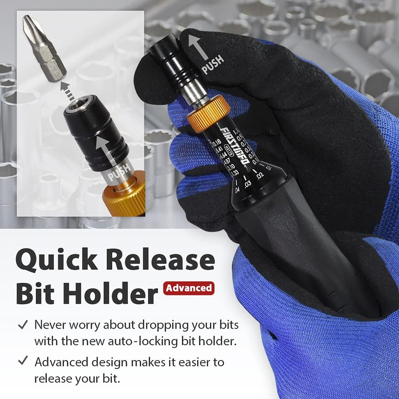 FIRSTINFO H5178 | 1/4" | 0.1-1.2 Nm, 1.33-10.18 in-lbs |