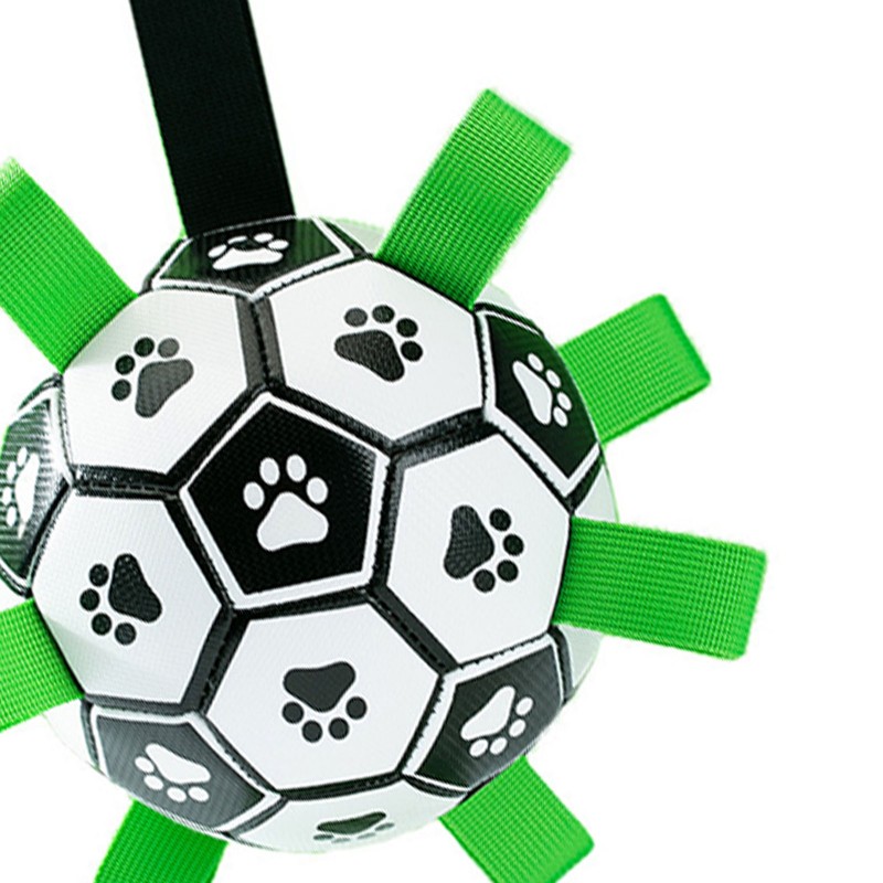 Dog Soccer Ball Toy Bite Resistant Inflatable Interactive Molar Pet