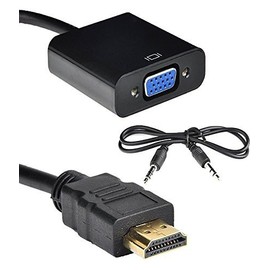 REALMAX® HDMI Male to VGA Female cable adapter for Laptop to Projector / Monitor video images display
