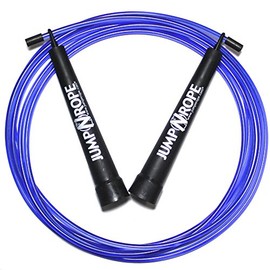 R1.5 Hybrid Speed Jump Rope - Standard Handle - Blue Cable