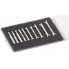Donau Elektronik 980-SET Micro Open-Ended Spanner Set 10-Piece 1-4 mm