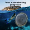 TELESIN Dome Port for GoPro Hero 12 Hero 11 Hero