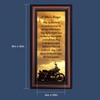 A Biker's Prayer, Gift for Motorcycle Riders, Inspirational Bike Picture