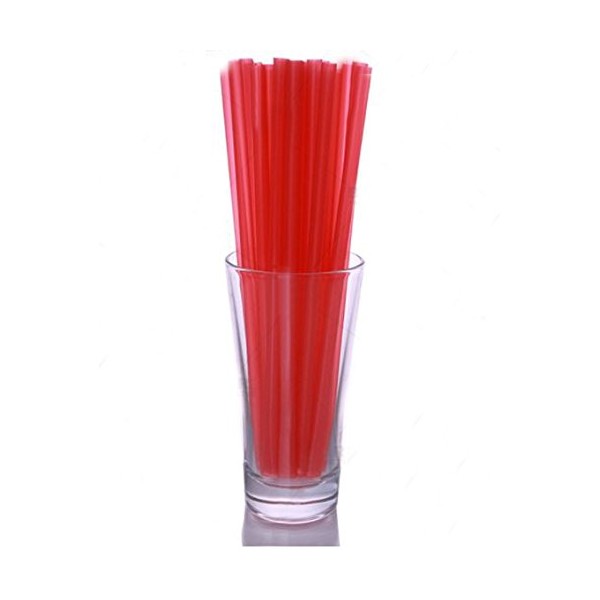 BarConic 8" Straws - Red