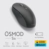 Elecom M-MY30MBSBK-G Wireless Mouse, Silent, OSMOD Six Bluetooth, Supports 2.4