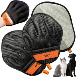 2pc Pet Hair Removal Glove for Dogs Cats, Upgraded Electrostatic Brush