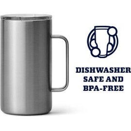 YETI Rambler Jug, Stainless Steel, 24 oz (710 ml)