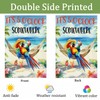 It's 5 o'clock Somewhere Parrot Beach Garden Flag, 12 x