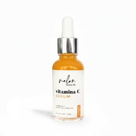 Serum Facial Vitamin C10 con Ácido Hialurónico, Antioxidante, Antimanchas y Antiarrugas, 30 ml, Suero Facial para Unificar el Tono y Prevenir Envejecimiento - Melon Beauty