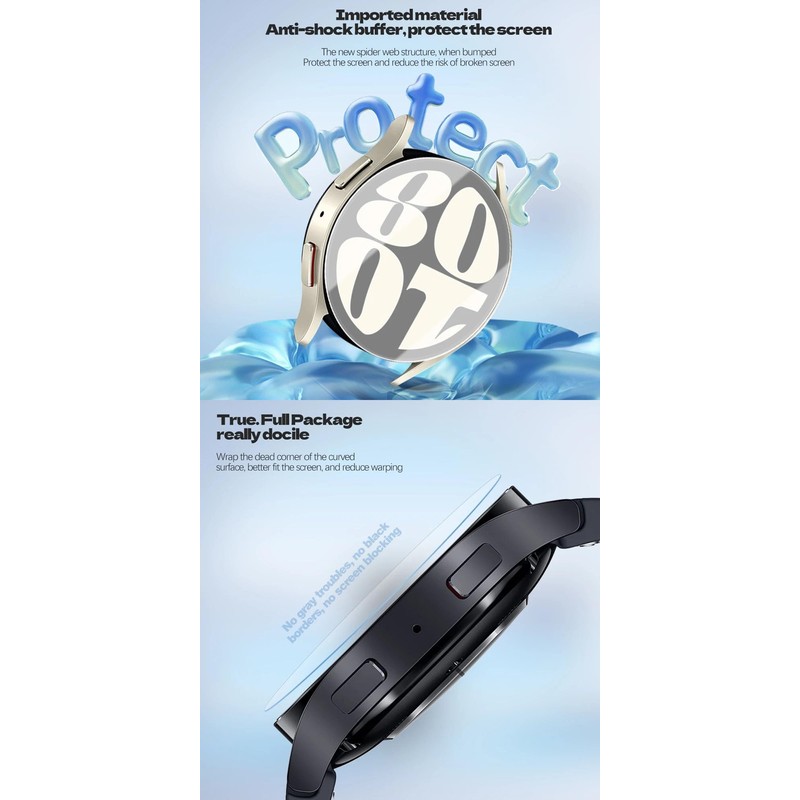 Renwox 5pcs Hydrogel Screen Protector for Garmin Forerunner 945 Flexible