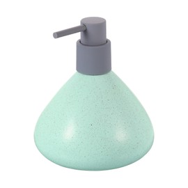 sourcing map Soap Lotion Dispenser with Pump 450ml/15oz Green Ceramic Liquid Hand Soap Pump Dispenser Refillable Soap Bottles for Bathroom Lotion Shampoo Conditioner