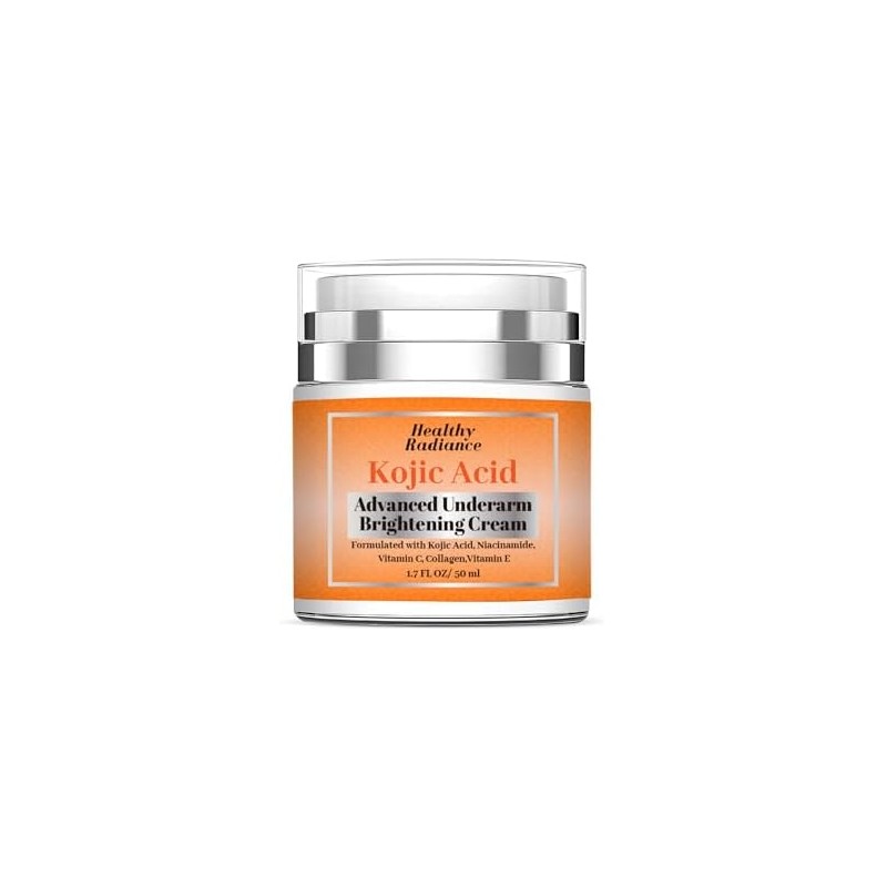 Crema iluminadora avanzada para axilas con ácido kójico Glutatión Ácido