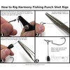 Punch Shot Rig Kit (5 Pack, 4/0 EWG Hooks) [Interchangeable