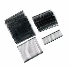 ExecuSystems Set of 1000 Black Standard Tagging Barb Fasteners 500 of 1 Inch & 500 of 3 Inch