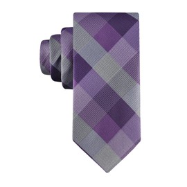 Haggar Men's Buffalo Check Pattern Self-Tie Necktie